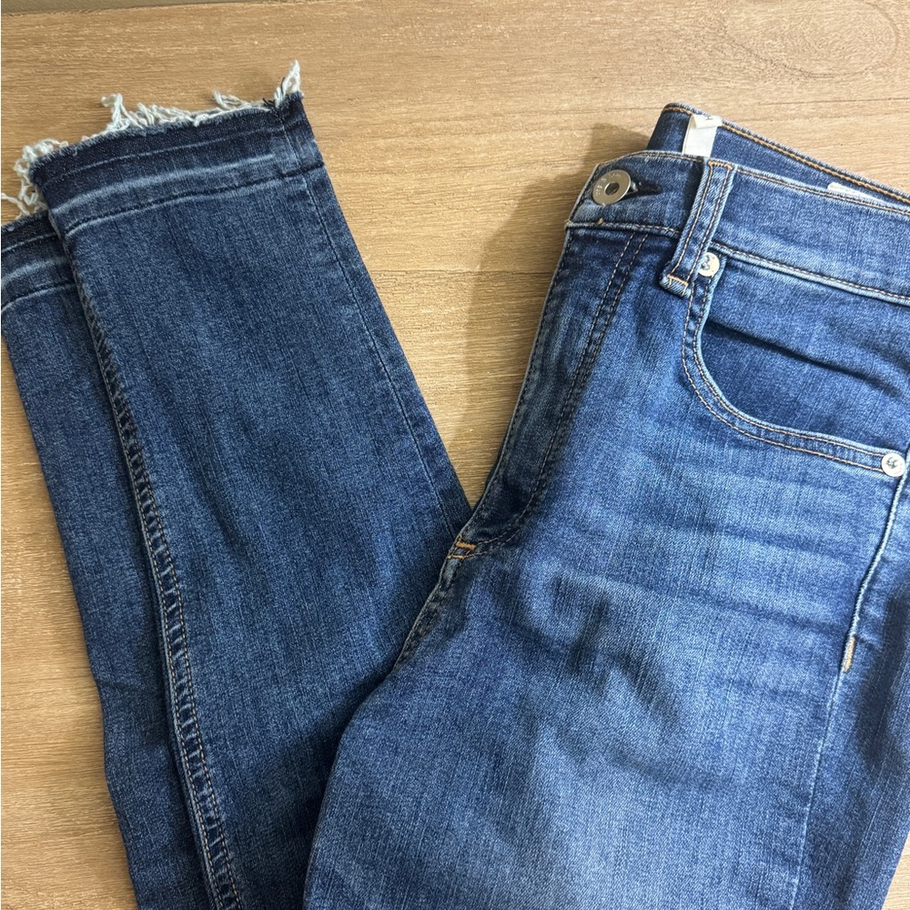 Rag & Bone high rise ankle skinny - Picture 4 of 4